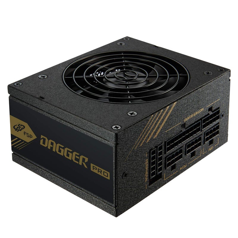 FSP Dagger Pro 650W SFX Power Supply, 80 Plus Gold, Full Modular (SDA2-650) - Image 1